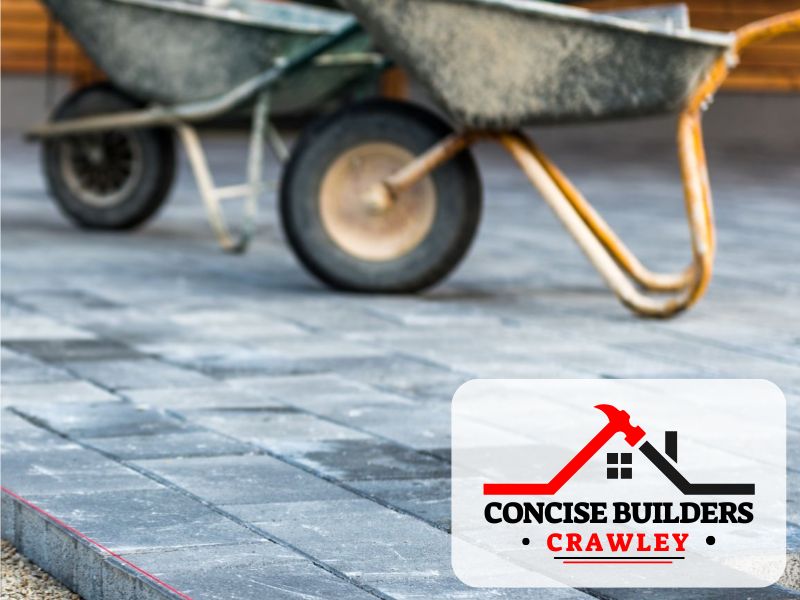 RH10 crawley patios and driveways builders sussex